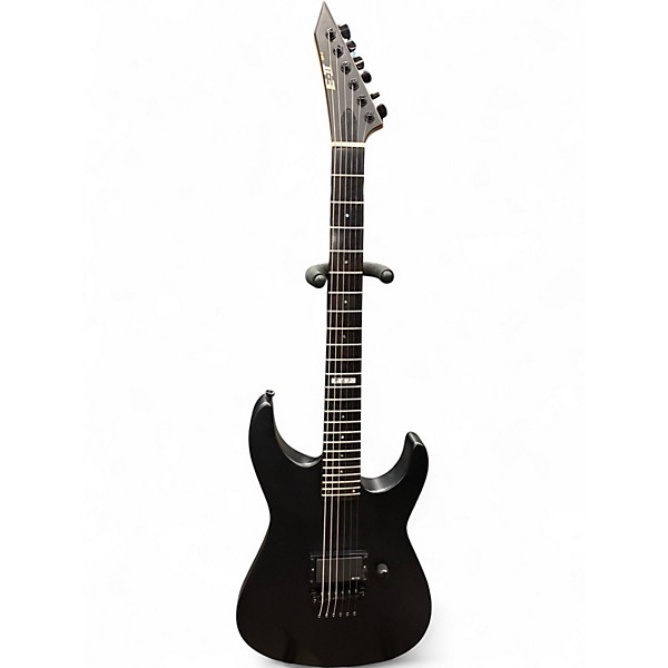 Used ESP E-II M-I Neck Thru Black Solid Body Electric Guitar