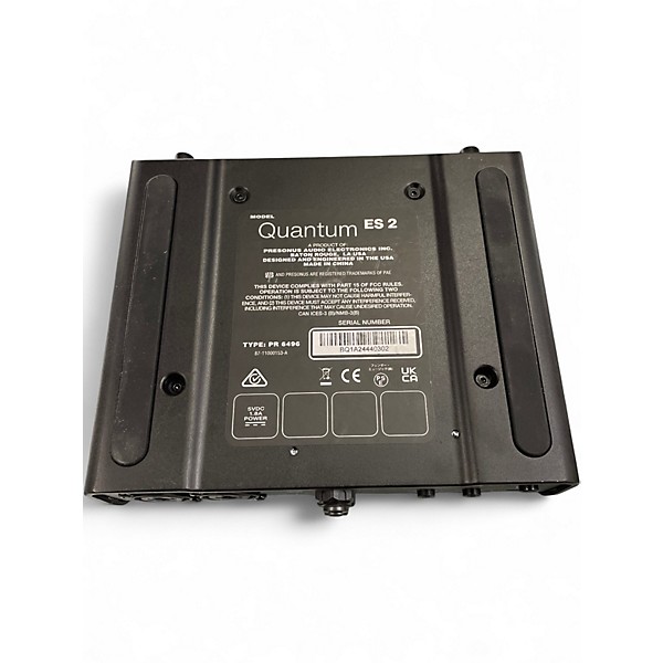 Used PreSonus QUANTUM ES 2 Audio Interface