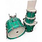 Used TAMA 4 Piece Superstar AQUA MARINE LACQUER Drum Kit