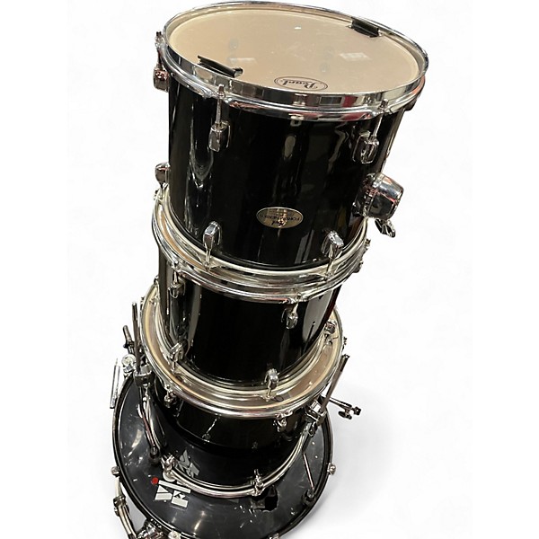 Used Pearl 4 Piece Forum NIGHT VISION DARKNESS BLACK SOUL CANT SEE  Drum Kit