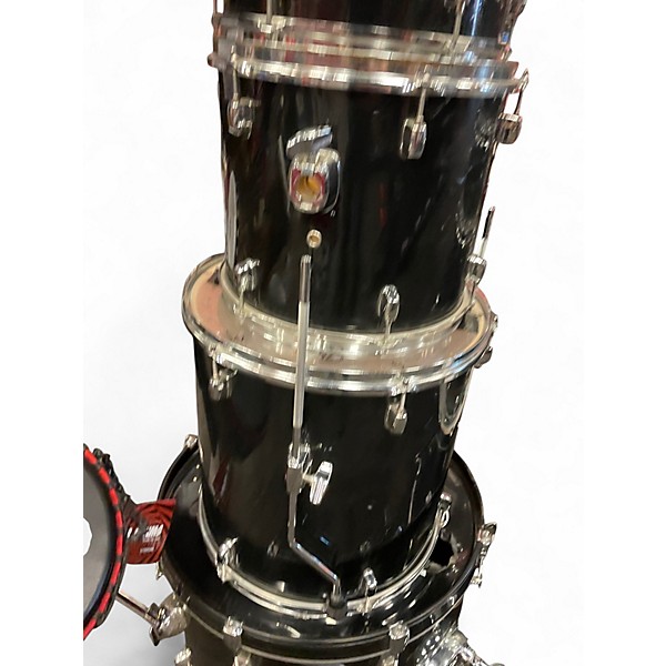 Used Pearl 4 Piece Forum NIGHT VISION DARKNESS BLACK SOUL CANT SEE  Drum Kit