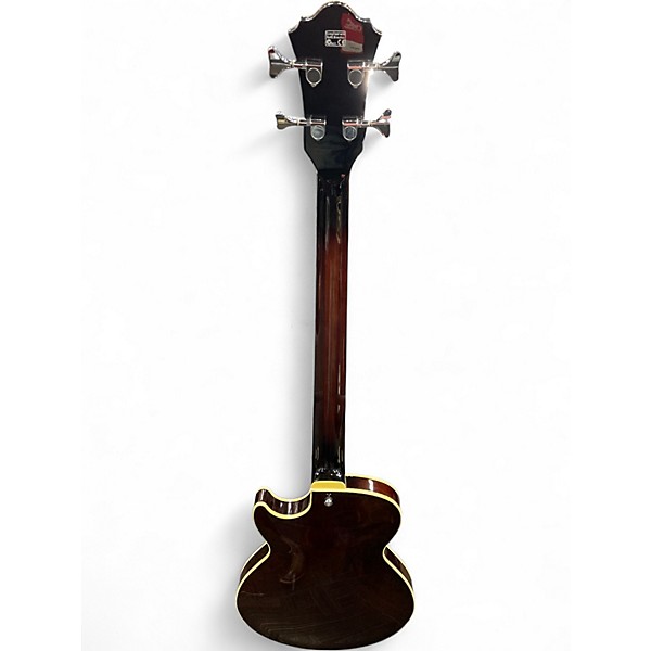 Used Ibanez Artcore AGB140 Brown Electric Bass Guitar