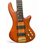 Used Schecter Guitar Research Stiletto Studio 5 String HONEY SATIN Electric Bass Guitar