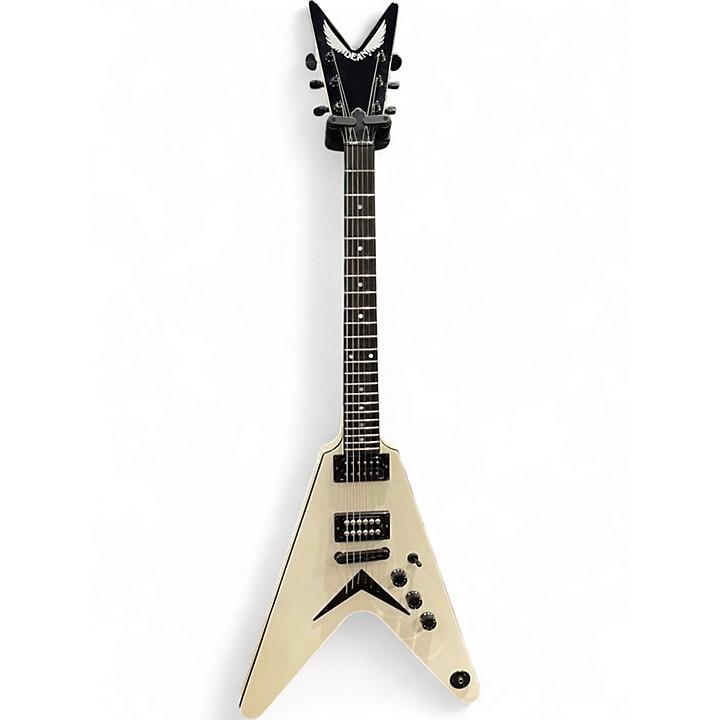 Used Dean USA 1000 SERIES KING V Pearl White Solid Body Electric