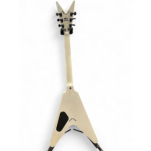 Used Dean USA 1000 SERIES KING V Pearl White Solid Body Electric Guitar
