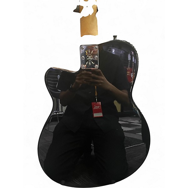 Used Reverend CLUB KING Black Hollow Body Electric Guitar