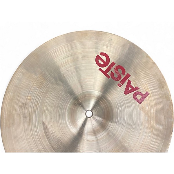 Used Paiste 14in 2002 Crash Cymbal