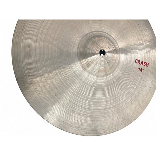 Used Paiste 14in 2002 Crash Cymbal