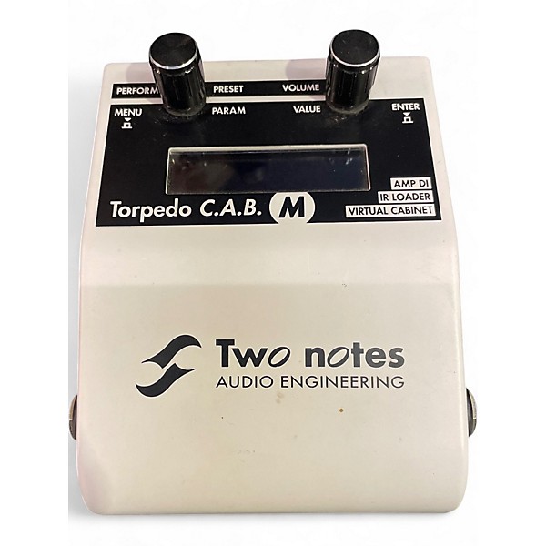 Used Two Notes AUDIO ENGINEERING Torpedo C.A.B. Effect Processor