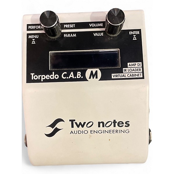 Used Two Notes AUDIO ENGINEERING Torpedo C.A.B. Effect Processor