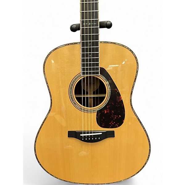 Used Yamaha LL56 CUSTOM Natural Acoustic Guitar