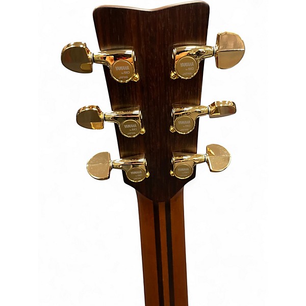 Used Yamaha LL56 CUSTOM Natural Acoustic Guitar