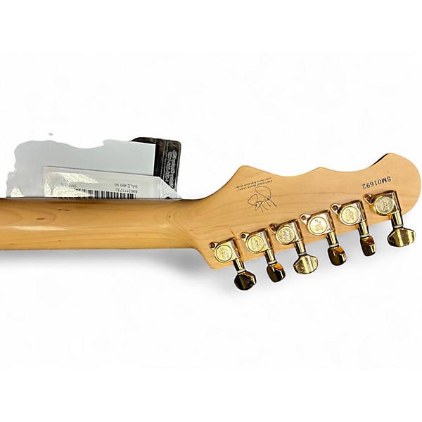 Used Fret King Black Label John Verity Signature Sunburst Solid Body Electric Guitar