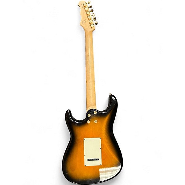 Used Fret King Black Label John Verity Signature Sunburst Solid Body Electric Guitar