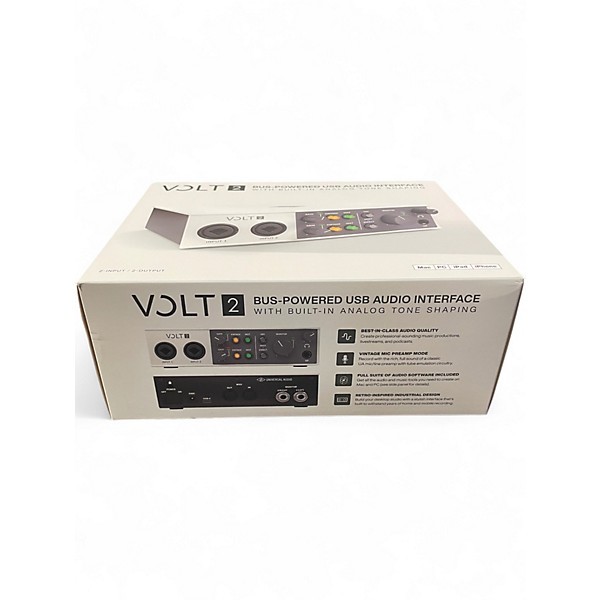 Used Universal Audio Volt 2 Audio Interface