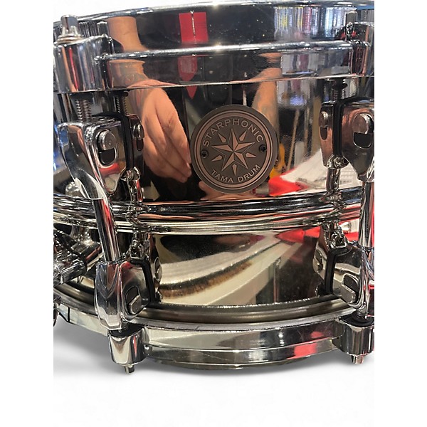 Used TAMA 14X6 Starphonic Snare Chrome Silver Drum