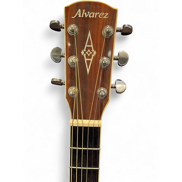 Used Alvarez AD410C Natural Acoustic Electric Guitar
