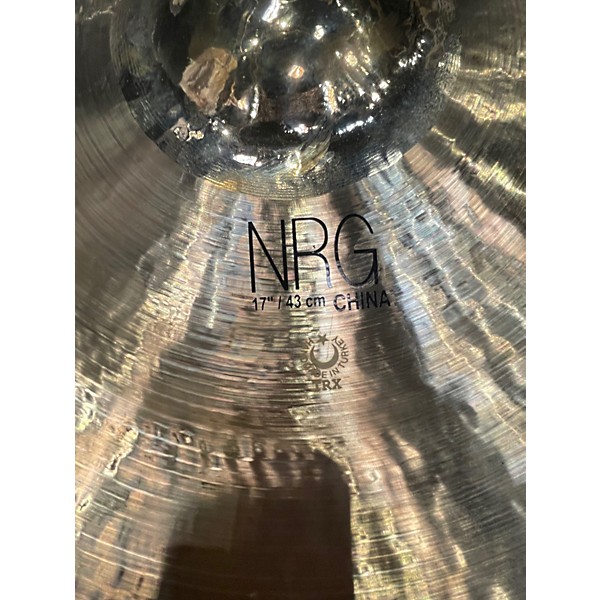 Used TRX 17in NRG China Cymbal