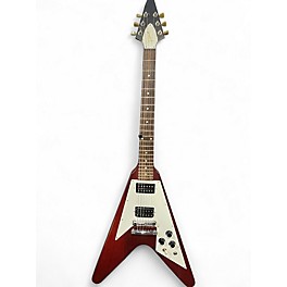 Used 2007 Gibson Flying V Burgundy Solid Body Electric Guitar