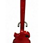 Used Gibson Les Paul Classic Chrome Red Solid Body Electric Guitar