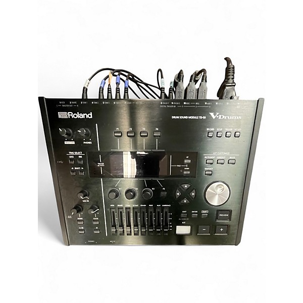 Used Roland TD 50 KV Electric Drum Set