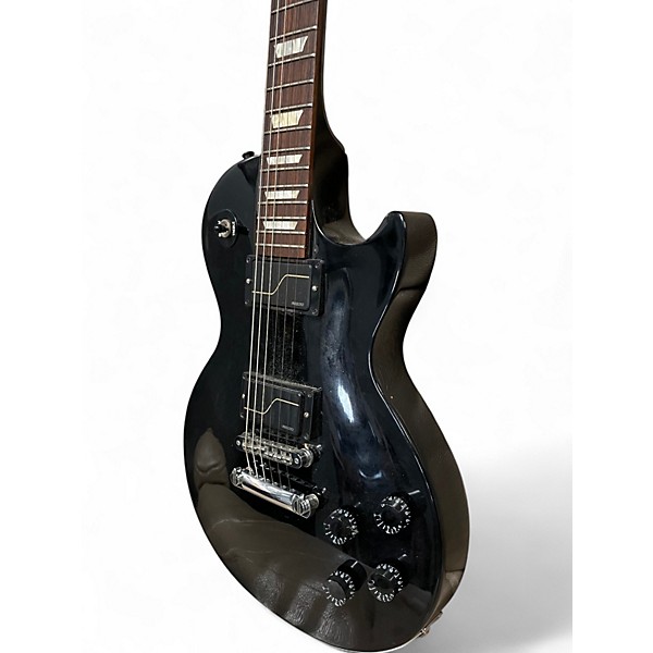 Used Gibson Les Paul Studio Black Solid Body Electric Guitar