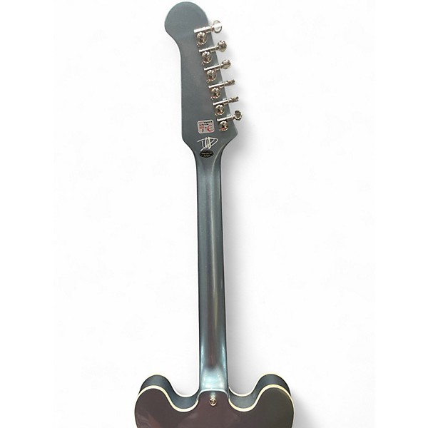 Used Epiphone Dave Grohl DG-335 Pelham Blue Hollow Body Electric Guitar