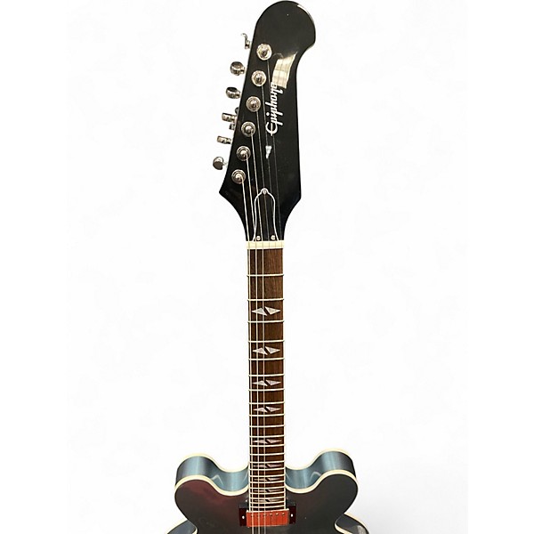 Used Epiphone Dave Grohl DG-335 Pelham Blue Hollow Body Electric Guitar