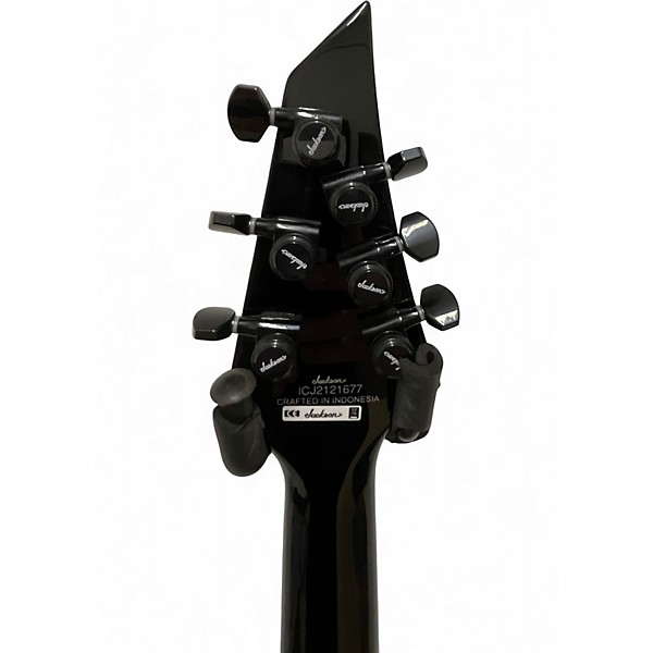 Used Jackson Chris Broderick Pro Series Solo 6 Black Solid Body Electric Guitar