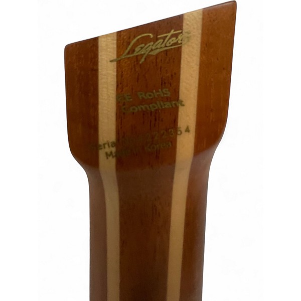 Used Legator Ghost Performance 8 Multi Scale Ocean Blue Burst Solid Body Electric Guitar