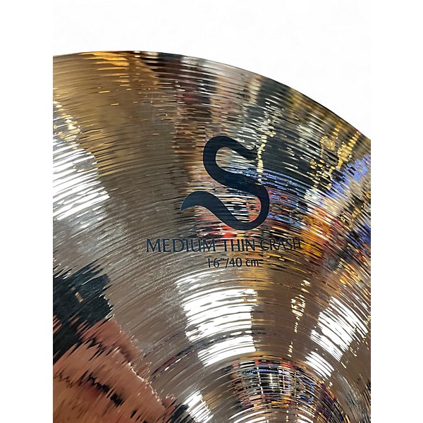 Used Zildjian 16in S Family Medium Thin Crash Cymbal
