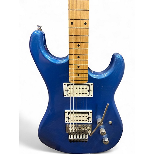 Used Kramer Pacer Classic HH FLOYD Blue Solid Body Electric Guitar