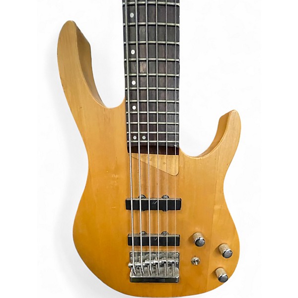 Used Washburn MB600 Natural Electric Bass Guitar