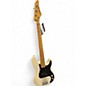 Used Samick p bass Antique White Electric Bass Guitar thumbnail