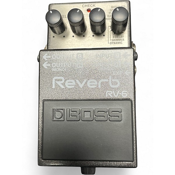Used BOSS RV6 Digital Reverb Effect Pedal