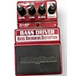 Used DigiTech BASS DRIVER Effect Pedal thumbnail