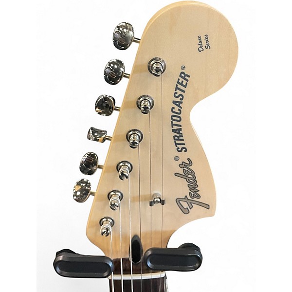 Used Fender Tom Delonge Signature Stratocaster Black Solid Body Electric Guitar