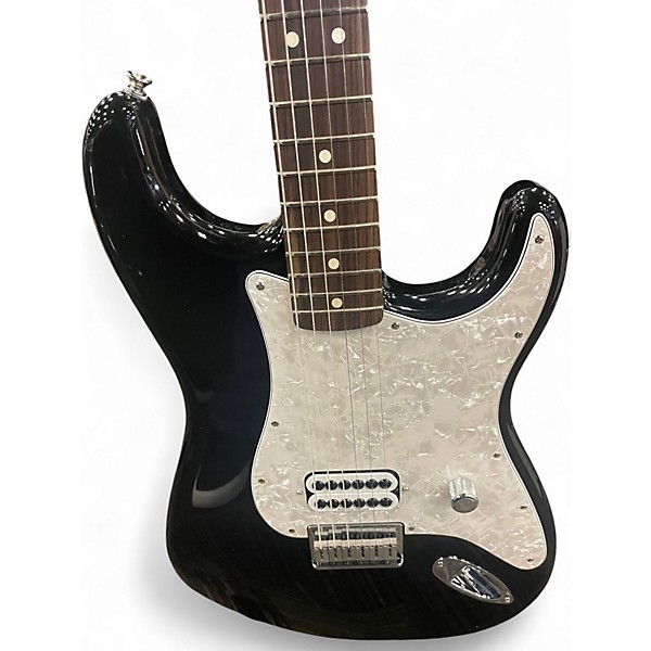 Used Fender Tom Delonge Signature Stratocaster Black Solid Body Electric Guitar