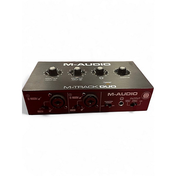 Used M-Audio M TRACK DUO Audio Interface