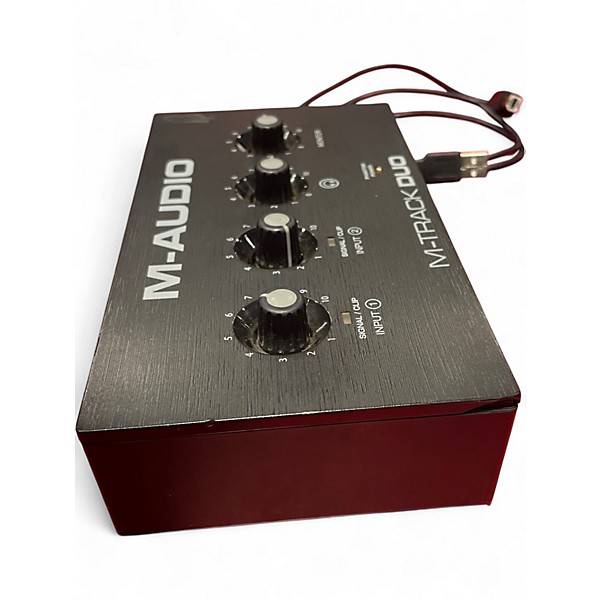 Used M-Audio M TRACK DUO Audio Interface