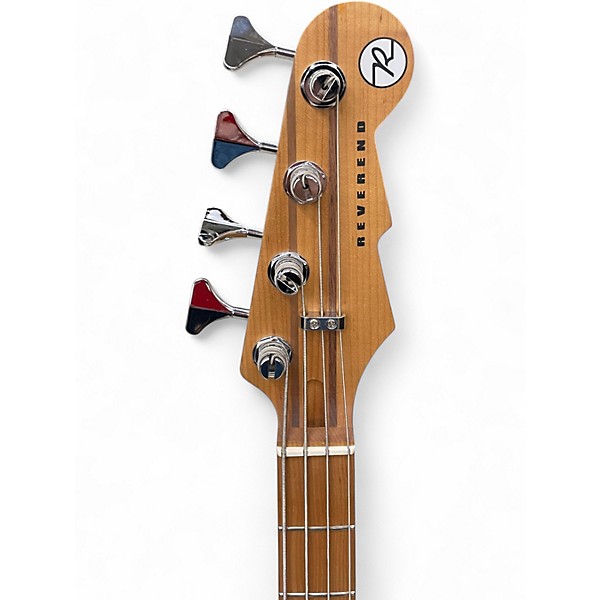 Used Reverend Mercalli 4 Gunmetal Gray Electric Bass Guitar