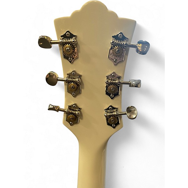 Used Guild Starfire V Alpine White Hollow Body Electric Guitar