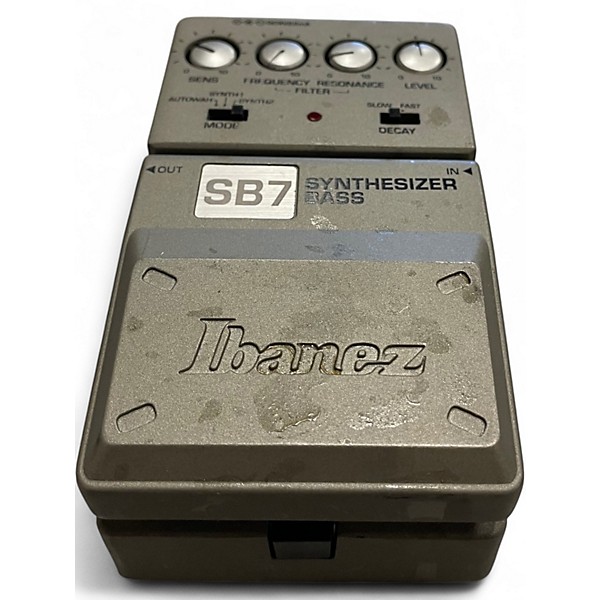 Used Ibanez SB7 Bass Effect Pedal Bass Effect Pedal