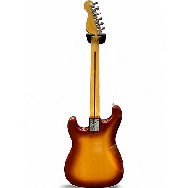 Vintage 1983 Fender Standard Stratocaster Sienna Sunburst Solid Body Electric Guitar