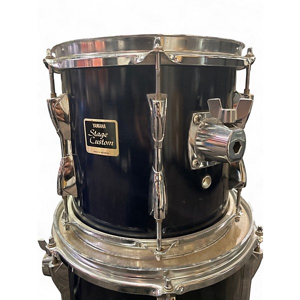 Used Yamaha 4 Piece Stage Custom Blue Drum Kit