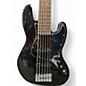 Used Squier Affinity Jazz Bass VI Black Electric Bass Guitar