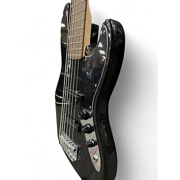 Used Squier Affinity Jazz Bass VI Black Electric Bass Guitar