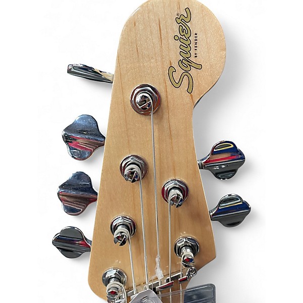 Used Squier Affinity Jazz Bass VI Black Electric Bass Guitar