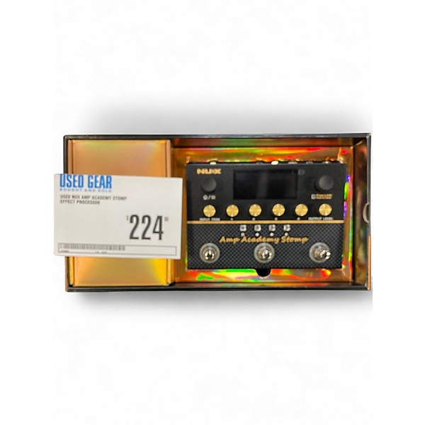 Used NUX Amp Academy Stomp Effect Processor