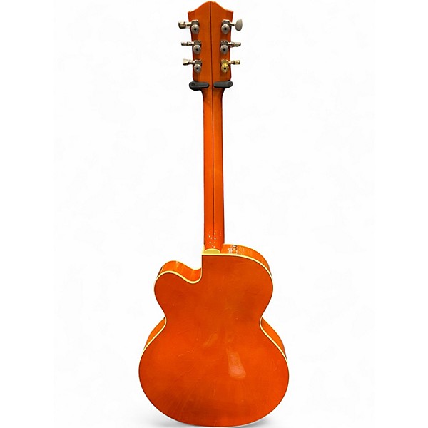 Used Gretsch Guitars G6120SSLVO Brian Setzer Signature Amber Hollow Body Electric Guitar